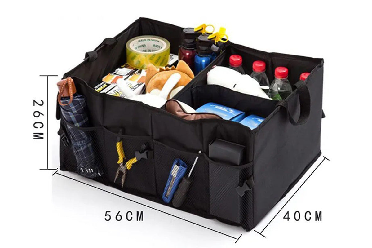 Car Trunk Organizer Collapsible Multi-Compartment Car Boot Organizer For Car Tool