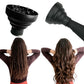Foldable Silicone Hair Dryer Diffuser for Universal 4 to 5cm Nozzles