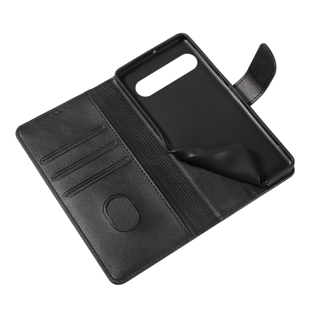 Wallet Case for Pixel 10 and 10 Pro Holder Snap-Lock Flip Cover