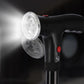Walking Cane with LED Light Alarm Adjustable Dual Handles for Seniors and Adults