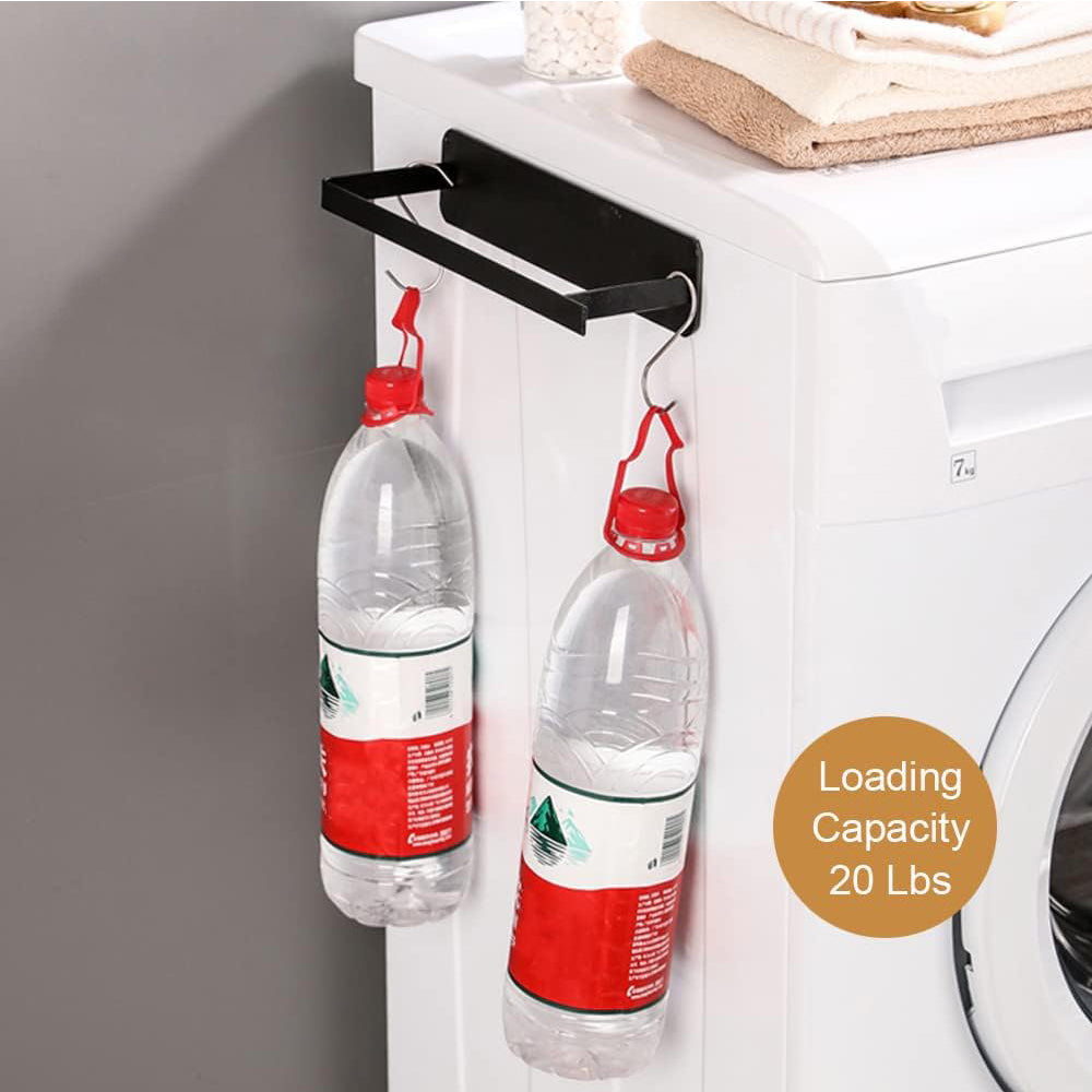Adhesive Clothes Hanger Storage Rack