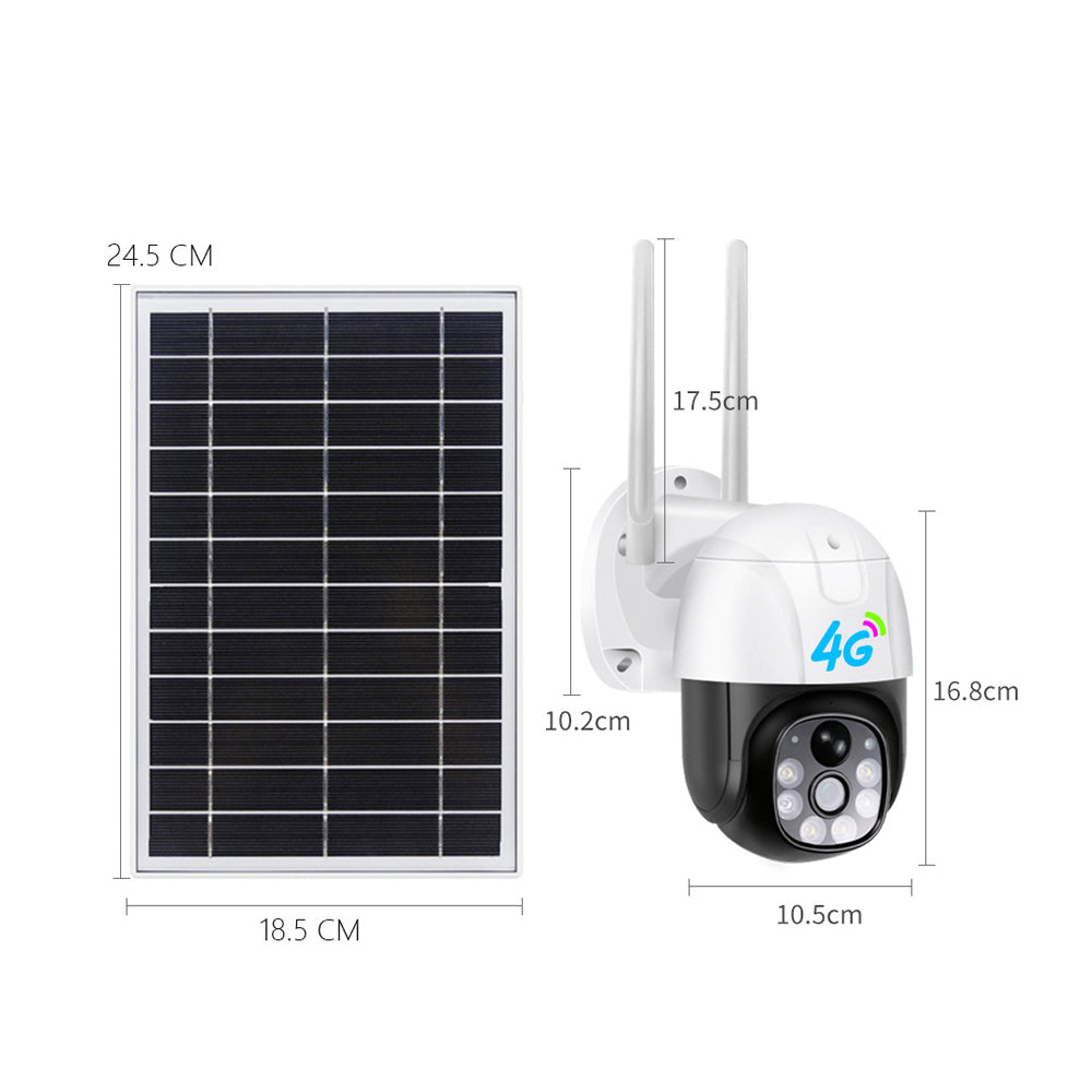 Solar Wireless WiFi Cameras for Outdoor Security