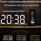 Wireless Charging Bluetooth Speaker with LED Digital Alarm Clock and FM Radio