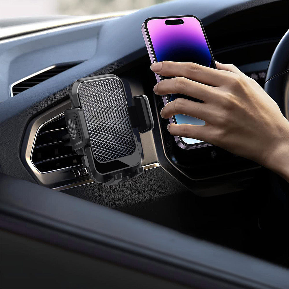 2 PCS Car Phone Holders for Windshield Dash Air Vent Rotatable Phone Mount for iPhone Smartphone