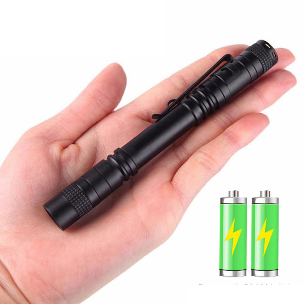 Mini Pocket Portable LED Flashlight with Clip