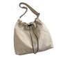 Nylon Crossbody Shoulder Tote Bag Large Capacity Drawstring Bucket Bag