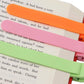 3Pcs Automatic Bookmark Silicone Book Marks for Reading Women