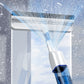 Window Cleaning Kit with Spray Mop High Rise Glass Cleaner for Home & Office