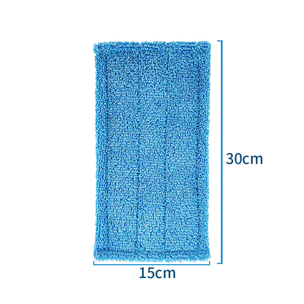 2Pcs Reusable Microfiber Mop Pad for Swiffer Wet Jet Pad Mop Thick Refills
