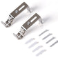 2PCS Curtain Rod Brackets Adjustable Wall Mounts Hang Curtain Rod Holders
