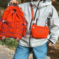 Hiking Backpack Packable Water Resistant Lightweight Daypack with Small Pouch