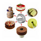 6/8 Inch Aluminium Alloy Cheesecake Pan with Removable Bottom