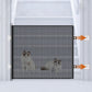 Retractable Mesh Pet Barrier Dog Gates Safety Fence For Stair Doorways Hallways