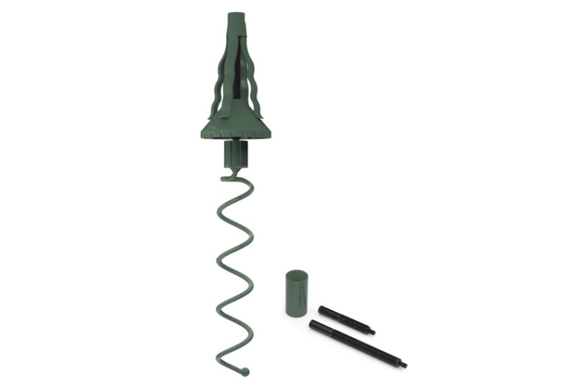 Twist-On Christmas Tree Topper Holder Stabilizing Support