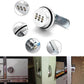 2Pcs 3 Digital Code Combination Furniture Cabinet Lock