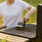 Cordless Electric Grill Brush BBQ Cleaner with 2000mAh Battery and 600rpm for Outdoor