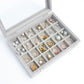 Organizer Case Box Holder Storage Jewelry Earring Ring Velvet Display Travel Portable