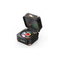 Vintage Vinyl Speaker with Colorful Lights Bluetooth Speaker for Bedroom Compatible with Computers & Phones