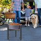 Elevated Dog Bowl Stand with 4 Height Adjustments