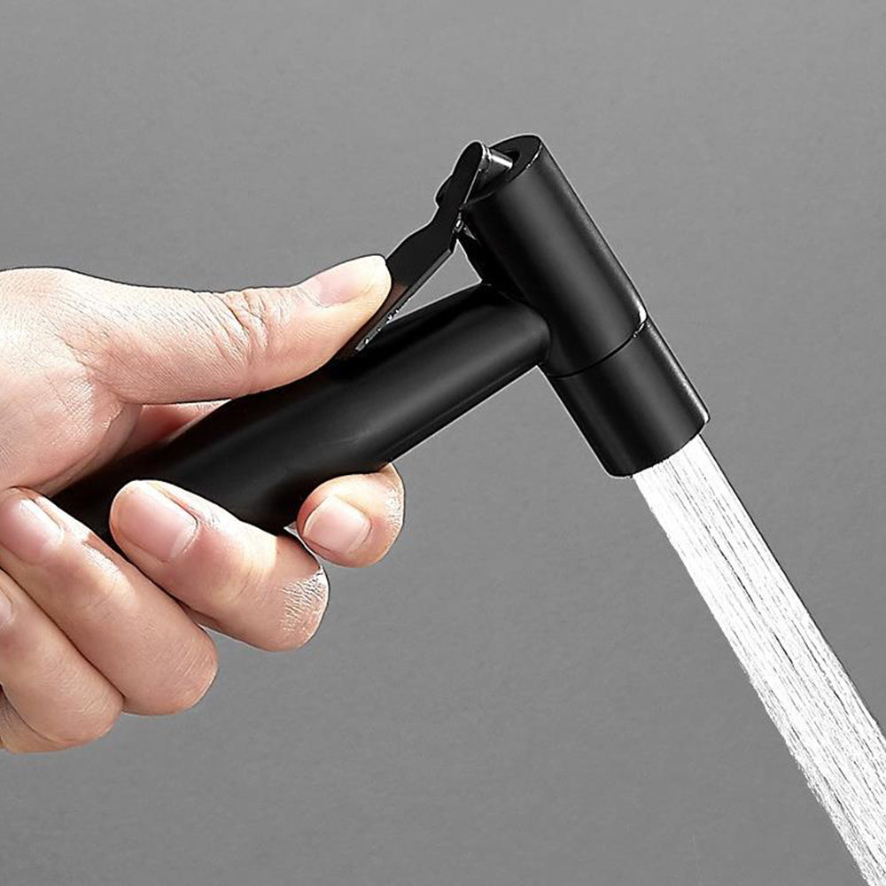 2Pcs Hand Bidet Toilet Sprayer Shattaf Kit with Shower Head Hose Diverter