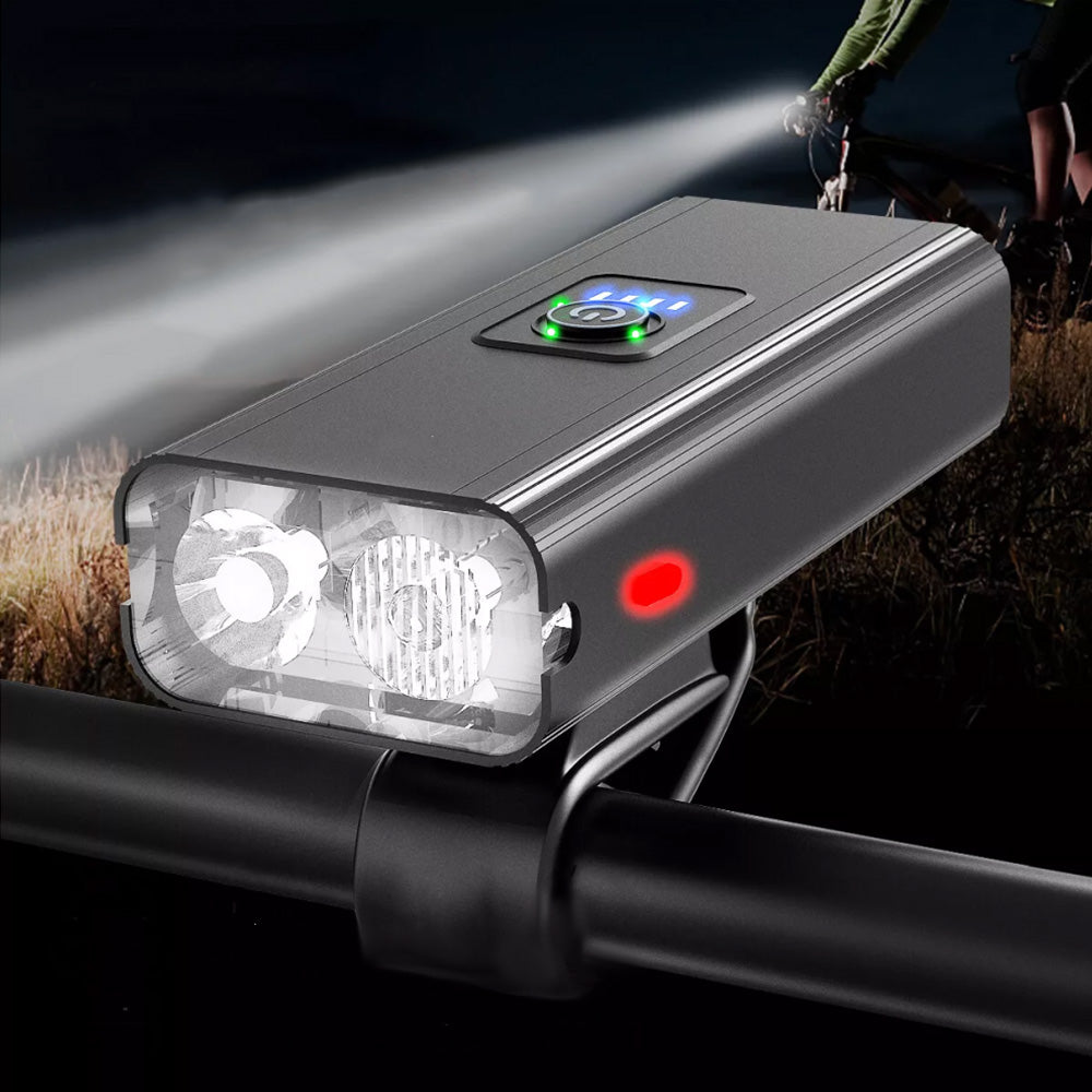 Bike Light Set Rechargeable Water Resistant LED Bicycle Head and Tail Lights