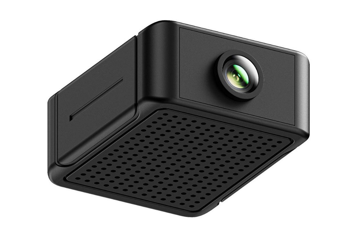 Mini Security Camera with Rotating Lens Motion Detection Auto Night Vision