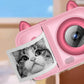 Toy Camera 1080P Instant Digital Print Camera with 1 Roll Printing Paper