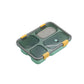 Portable Microwaveable Lunch Box Bento Box-4-Compartment