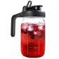 2Pcs 32/64Oz Glass Mason Jar Pitcher with Lid Wide Mouth Cold Brew Coffee Maker Jar