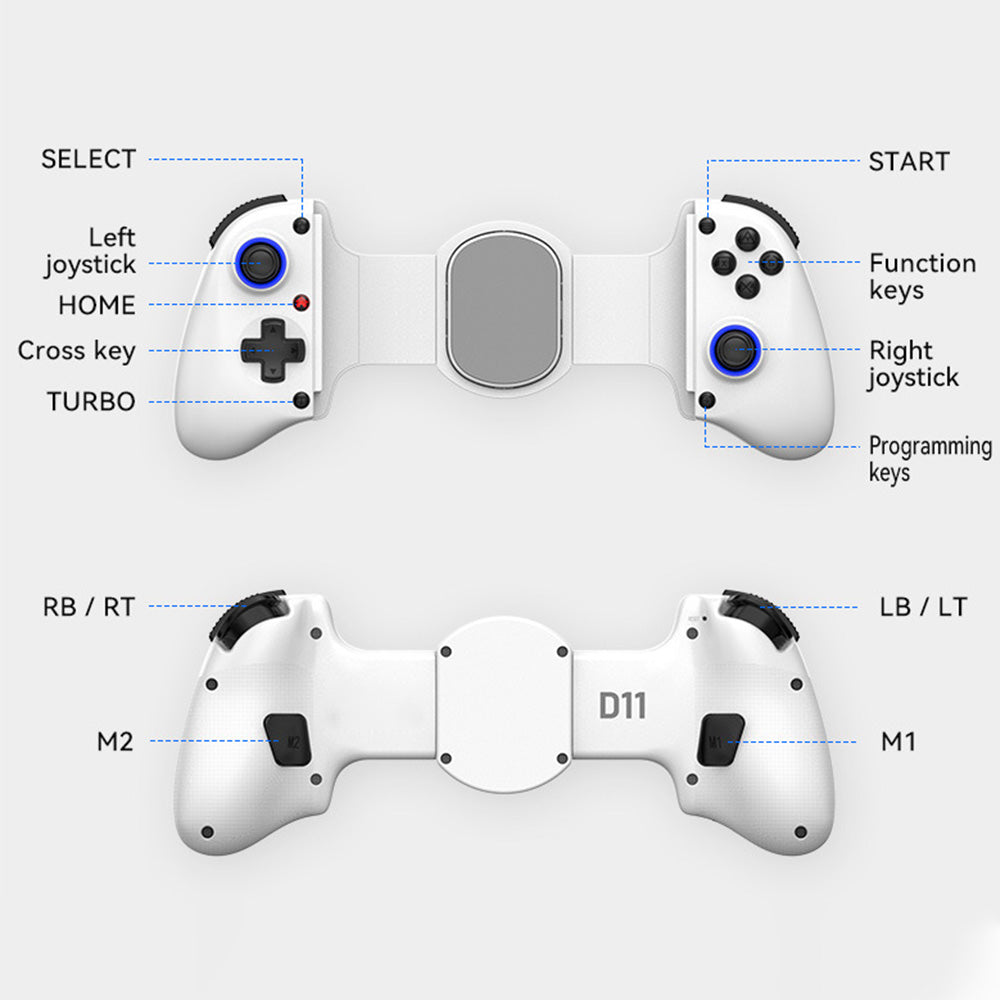 BSP-D11 Game Stretching Wireless Controller For PC Switch Android Apple IOS