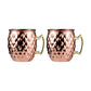 2Pcs Moscow Mule Stainless Steel Mug