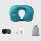 Press Type Inflatable U-Shaped Travel Neck Rest Pillow