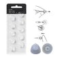 10Pcs Silicone Ear Domes for Oticon RIC Sound Amplifier Replacement Ear Tips