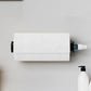 Paper Towel Holder with Spray Pump Hanging Wall Mount Papertowels Roller Sprayer