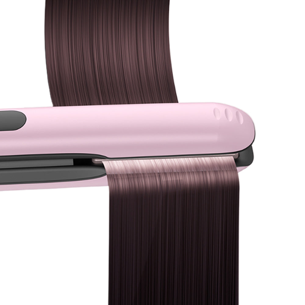 2 in 1 Portable Hair Straightener and Curler Cordless USB Mini Hair  Flat Iron