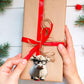 Christmas 24 Days Calendar Blind Box Collectible Christmas Funny Dog/Cow Set