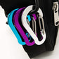12 Pack Small D-Ring Carabiner Clip Lightweight Aluminum Key chain for Hiking Camping