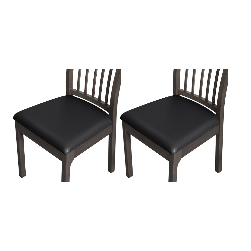 2Pcs Waterproof  PU Leather Stretch Seat Cushion Cover