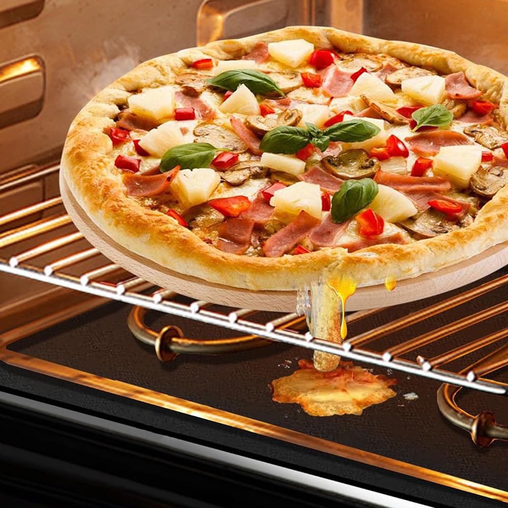 4 Pack Oven Liners Non Stick Baking Mat Reusable Teflon Sheet for Electric Gas Toaster