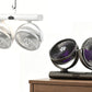 Dual Heads Rechargeable Hanging Fan 3 Speeds Fan with Night Light