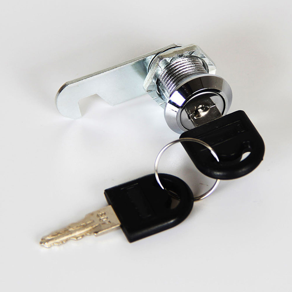 4 Pcs Cam Lock Set with Keys for Cabinet Drawer and Mailbox