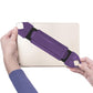 360 Degree Rotating PU Leather Hand Strap Holder Stand for Tablets