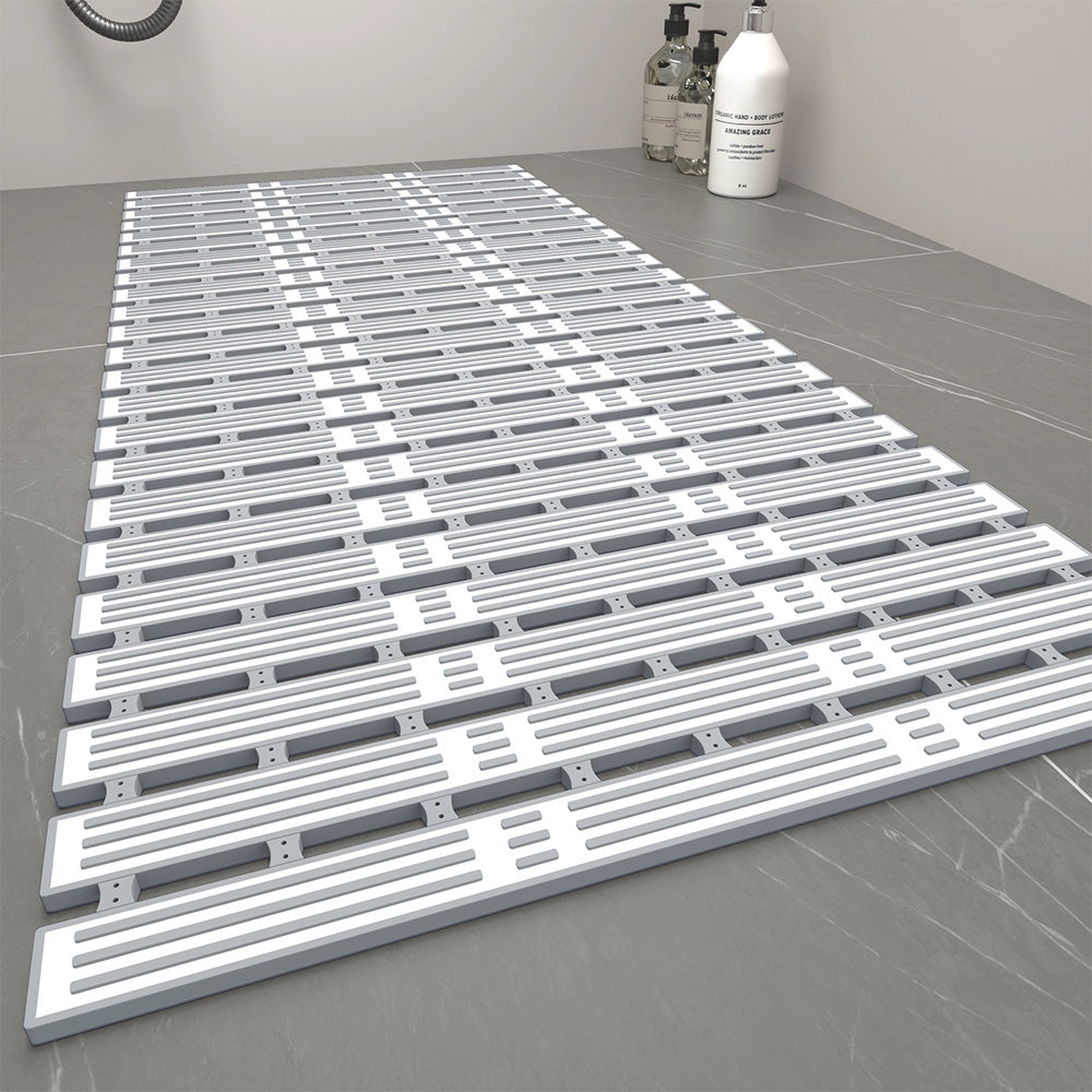 Non Slip Shower Mat with Suction Cups Bath Mat for Bathroom Kitchen Wet Floor
