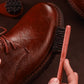 4Pcs Horsehair Shoe Brush Set Leather Cleaning Polishing Kit