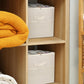 Shoe Organizer for Closet Foldable Shoe Storage Containers with Adjustable Dividers and Transparent Cover