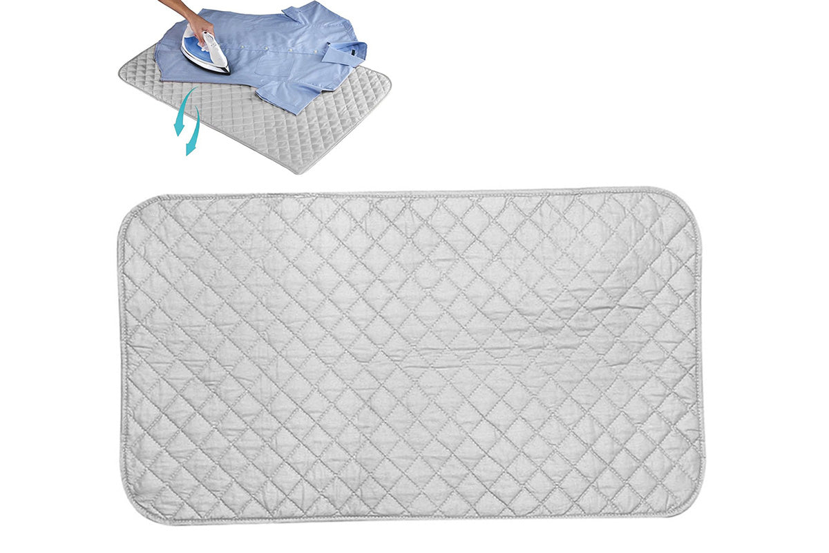Portable Ironing Mat Blanket Ironing Board Replacement Heat Resistant Pad for Travel