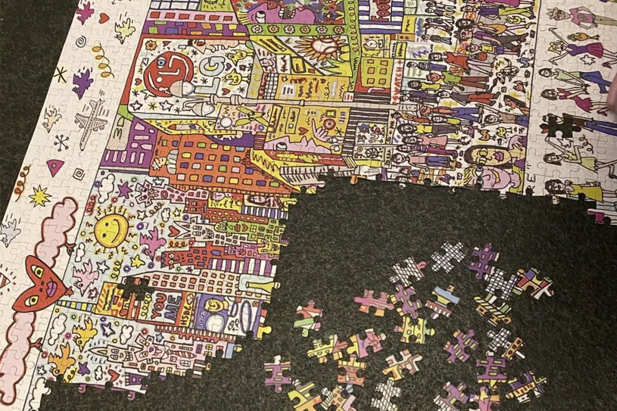 1000 Piece High Difficulty Jigsaw Puzzle Adult Challenging Jigsaw Game