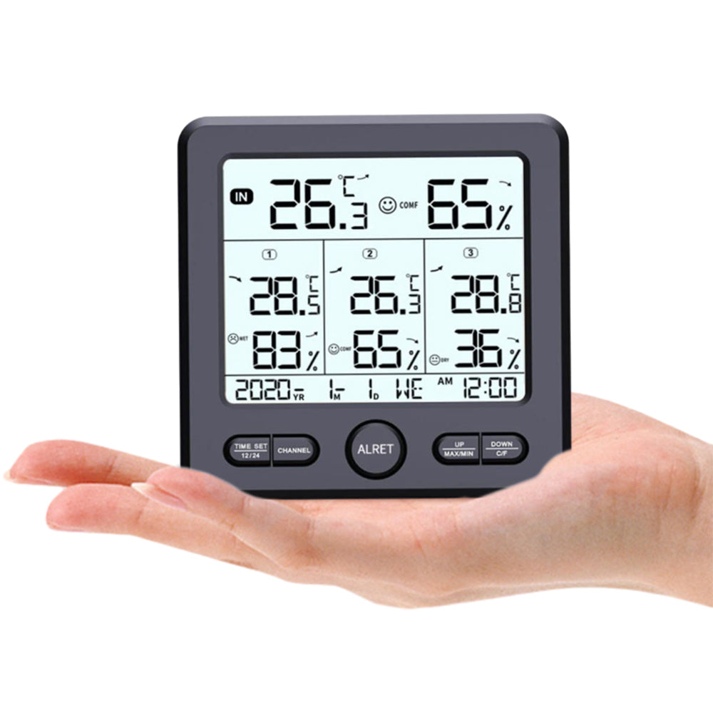 Indoor Outdoor Wireless Digital Thermometer Hygrometer