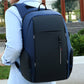 Reflective Laptop Backpack with USB Charging Port Anti-thief Travel Business Backpack