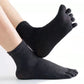 5 Pack Mens Breathable Five Toe Socks